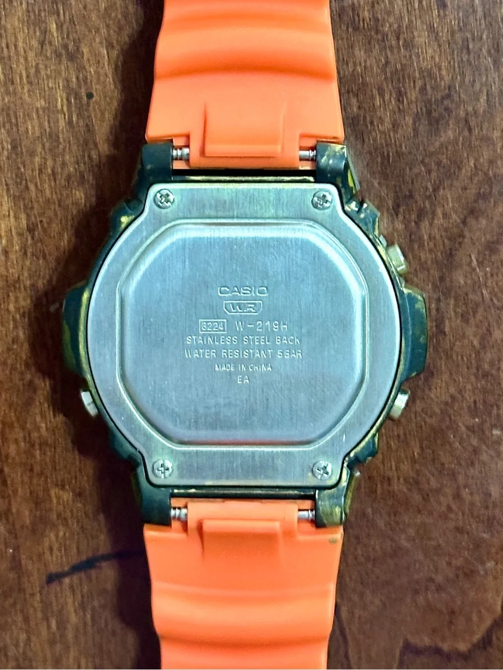 Casio digital wristwatch